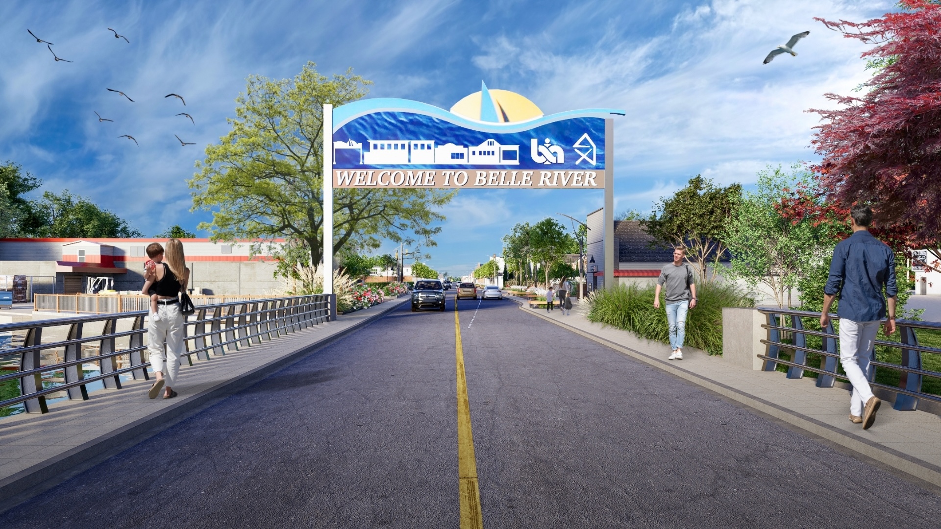 Welcome to Belle River rendering
